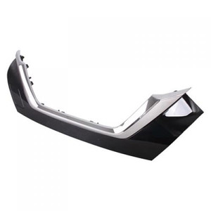 Chrome Shell/Painted Black Insert Grille for Nissan Versa 2020-2022, Suitable for Standard (S)/Super Value (SV) Models, Replacement