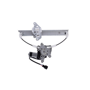 Left Driver Rear Door Glass Regulator with Motor Assembly for 2007 - 2014 Nissan Maxima, Without Premium Package;  82721JA000-PFM, Replacement