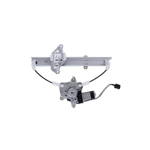 Rear Door Glass Regulator for 2007 - 2014 Nissan Maxima Right Passenger Side, without Premium Package, Regulator and Motor Assembly,  82720JA000-PFM, Replacement