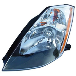 2003 - 2005 Nissan 350Z Front Headlight Assembly Replacement Housing / Lens / Cover - Left Driver Side