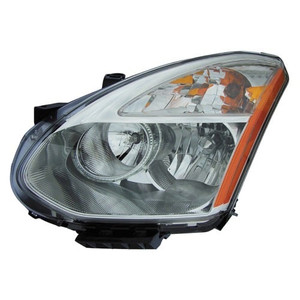 2008 - 2010 Nissan Rogue Front Headlight Assembly Replacement Housing / Lens / Cover - Left Driver Side
