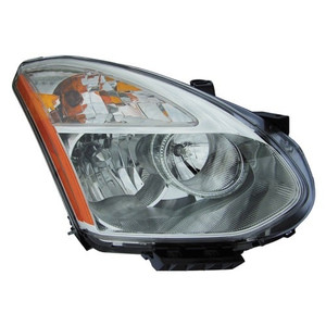 2008 - 2010 Nissan Rogue Front Headlight Assembly Replacement Housing / Lens / Cover - Right Passenger Side