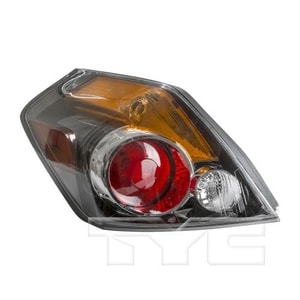 2007 - 2012 Nissan Altima Tail Light Rear Lamp - Left Driver (CAPA Certified) Replacement