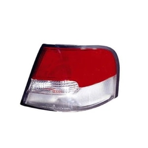 Rear Tail Light Assembly Replacement Housing / Lens / Cover for 1998 - 1999 Nissan Altima Right Passenger Side with Clear Lens; Limited Edition; includes Lens, Replacement,  265540Z425