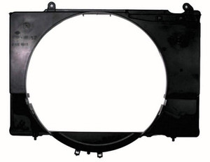 Radiator Fan Shroud for 1999 - 2004 Nissan Frontier 3.3L V6 Engine, Upper Cooling Fan Shroud, OEM (OEM): 214764S110, Replacement