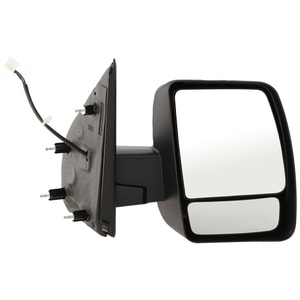 Manual Folding Mirror for NV Series Full Size Van 2012-2021, Right Passenger Side, Non-Towing, Power, Heated, Textured, Without Signal Light, Suitable for SL/SV Models, Replacement