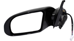 Power Mirror for Nissan Maxima 2009-2014, Manual Folding, Left Driver, Heated, Paintable with Memory and Signal Light, Replacement