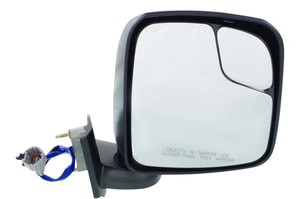 Power Mirror for Nissan NV200 2013-2021, Right Passenger, Non-Towing, Manual Folding, Heated, Textured, without Appearance Package, SV Model, Replacement