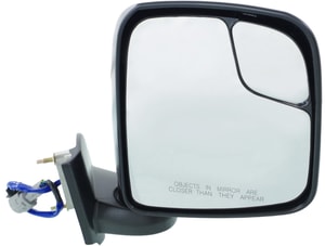 Right Passenger Mirror for Nissan NV200 SV Model 2013-2021, Non-Towing, Power Operated, Manual Folding, Heated, Paintable, with Appearance Package, Replacement