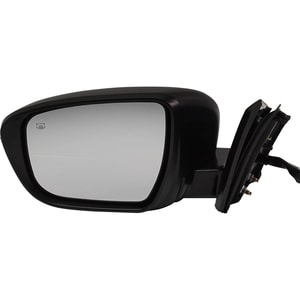 Power Mirror for Nissan Murano 2016-2023, Right Passenger, Manual Folding, Heated, Paintable, for SL/Platinum Models, with Memory, Camera, and Signal Light, From March 2016, Replacement