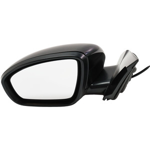 Power Mirror for Nissan Altima 2019-2023, Left Driver, Manual Folding, Non-Heated, Paintable, without Auto Dimming, Blind Spot Detection, Memory and Signal Light, Replacement