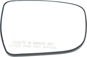Mirror Glass for Nissan Murano 2015-2023 & Frontier 2022-2022, Right Passenger Side, Non-Heated, Non-Towing, with Backing Plate, Replacement