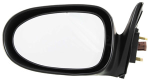 Power Mirror for Nissan Altima 1998-1999, Left Driver, Non-Folding, Non-Heated, Paintable, without Auto Dimming, Blind Spot Detection, Memory, and Signal Light, Replacement
