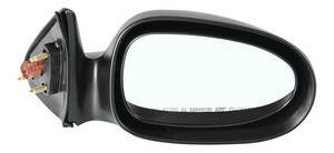 Power Mirror for Nissan Altima 1998-1999, Right Passenger, Non-Folding, Non-Heated, Paintable, without Auto Dimming, Blind Spot Detection, Memory, and Signal Light, Replacement