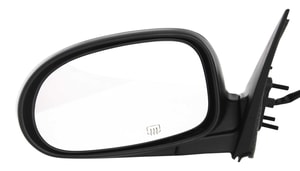 Power Mirror for Nissan Maxima 2000-2003, Left Driver Side, Manual Folding, Heated, Paintable, Replacement