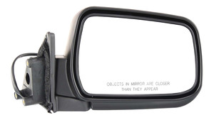 Power Mirror for Nissan Frontier 1998-2004, Right Passenger, Manual Folding, Non-heated, Paintable, Replacement