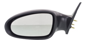 Manual Adjust Mirror for Nissan Altima 2002-2004, Left Driver, Non-Folding, Non-Heated, Paintable, Without Auto Dimming, Blind Spot Detection, Memory, and Signal Light, Replacement