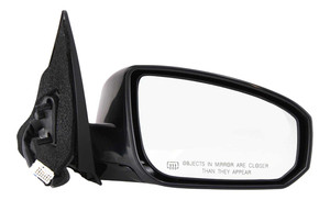 Power Mirror for Nissan Maxima 2004-2005, Right Passenger, Power Folding, Heated, Paintable, with Memory, Replacement
