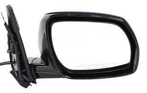 Mirror for Nissan Murano 2005-2007, Right Passenger Side, Power Controlled, Manually Folding, Heated, Paintable, without Memory and Smart Entry System, Replacement