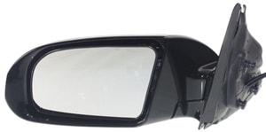 Power Mirror for Nissan Maxima 2009-2014, Left Driver, Manual Folding, Non-Heated, Paintable, with Signal Light, without Memory, S Model, without Premium and Limited Edition Package, Replacement