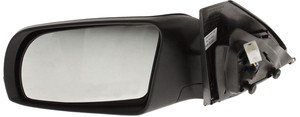 Power Mirror for Nissan Altima 2008-2013, Left Driver Side, Manual Folding, Non-Heated, Paintable, with In-Housing Signal Light, Without Auto Dimming, Blind Spot Detection, and Memory, Replacement