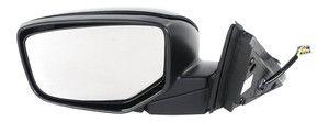 Power Mirror for Nissan Murano 2005-2007, Left Driver, Manual Folding, Non-Heated, Paintable, with Memory, without Smart Entry System, Replacement