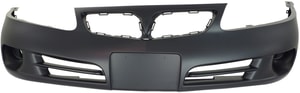 Front Bumper Cover for Pontiac Bonneville 2002-2005, Primed (Ready to Paint), SE Model, Replacement