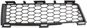 Front Bumper Grille for Pontiac Vibe 2003-2004, Right Passenger Side, Textured Black, Replacement