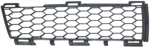 Front Bumper Grille for Pontiac Vibe 2003-2004, Left Driver, Textured Black, Replacement