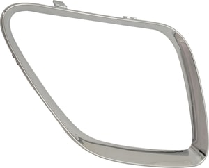 Main (Upper) Grille Molding for Pontiac G6 2005-2009 Right Passenger, Plastic, Bright Chrome, Replacement