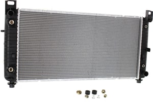 Radiator for Chevrolet Silverado 1500 (2007-2013), 34x17 Core, with Engine Oil Cooler, Suitable for 4.3L/4.8L/5.3L Models, Replacement