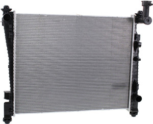 Heavy Duty Cooling Radiator for Dodge Durango (2011-2015) and Jeep Grand Cherokee (2011-2015) with 3.6L/5.7L/6.4L Engine, Replacement