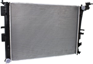 Aluminum Core Radiator for Hyundai Optima/Sonata 2011-2014, 1-Row Core, Designed for 4 Cylinder 2.4L Engine, Suitable for Hybrid Models, Replacement