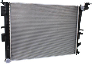 Aluminum Core Radiator for Hyundai Optima/Sonata 2011-2014, 1-Row Core, Designed for 4 Cylinder 2.4L Engine, Suitable for Hybrid Models, Replacement