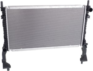 Radiator for Ford Mustang 2015-2022, 2.3L Turbo, without Performance Package, Convertible/Coupe, Replacement