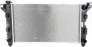 Radiator for Caravan 1996-2000, Dodge Outlet on Right Passenger Side 3.3L/3.8L Without Engine Oil Cooler, Replacement