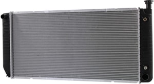 Aluminum Core Radiator for Chevrolet Tahoe 1996-2000/GMC Yukon 1994-2000, 1-Row Core, 34x17 in., for Gas Engines, Replacement
