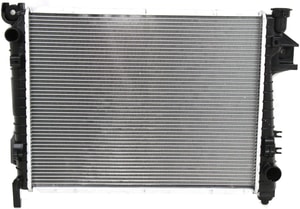 Radiator with Filler Neck for Dodge Full Size Pick-Up 2002-2008, Replacement