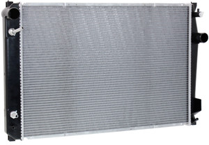 Aluminum Core Radiator for Toyota RAV4 2006-2012, 3.5L Engine, 1-Row Core, with Towing Package, Japan Built, Replacement