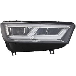 LED Headlight Assembly for Audi Q5/SQ5 2018-2020, Right Passenger Side, Replacement