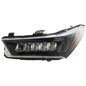 Headlight Assembly for Acura MDX 17-20 Left Driver, LED, without Logo, A-Spec Model, Replacement