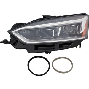 LED Headlight Assembly for 2018-2019 Audi A5 Quattro, A5 Sportback, S5, S5 Sportback, Left Driver, Coupe/Hatchback, Replacement