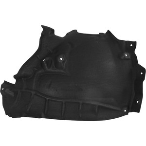 Front Fender Liner for Audi Q7 2017-2021, Left Driver Rear Section, 3.0L Supercharged Engine, Replacement