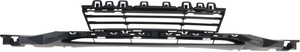Front Bumper Grille for BMW 3-Series 2016-2019, Textured Black, Sedan 2013-2018/Wagon, excludes M Sport Package & Active Cruise Control, Replacement (CAPA Certified)
