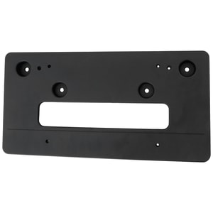 Front License Plate Bracket for BMW 7-Series 2013-2015, Textured Black, Without M Package, Replacement