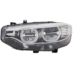 Headlight Assembly for BMW 4-Series (2014-2017), M3 Sedan (2015-2018), M4 (2016-2017), LED, Left Driver, without Logo, Convertible/Coupe/Hatchback, Replacement
Models: 428i, 430i, 435i, 440i, M4, M3 Sedan.