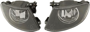 Fog Light Assembly for BMW 3-Series 2007-2013, Right Passenger and Left Driver, 3.0L Engine, without M Package, Convertible/Coupe, Replacement