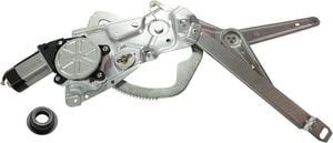 Front Window Power Regulator with Motor for BMW 3-Series 1992-1993, Right Passenger, Sedan, Up to September 1993, Replacement Models: 318i, 325i, 328i.