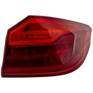 LED Tail Light Assembly for BMW 5 Series 2017-2020, Right Passenger, Outer, Sedan, Replacement Models: 530i, 530i xDrive, 540i, 540i xDrive, M550i xDrive.