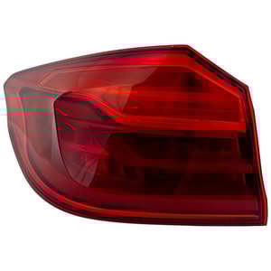 LED Tail Light Assembly for BMW 5 Series 2017-2020, Outer, Left Driver, Sedan, Replacement Models: 520i, 525i, 530i, 535i, 540i, 550i.